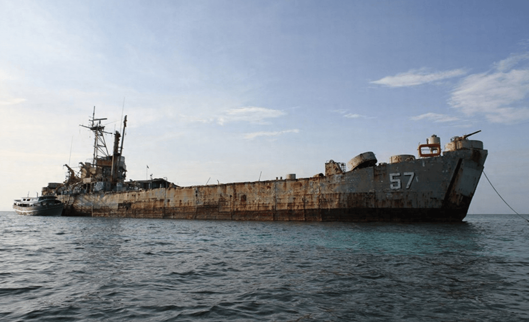 弹尽粮绝！菲律宾坐滩军舰撑不住了，小马科斯要与中方开战？