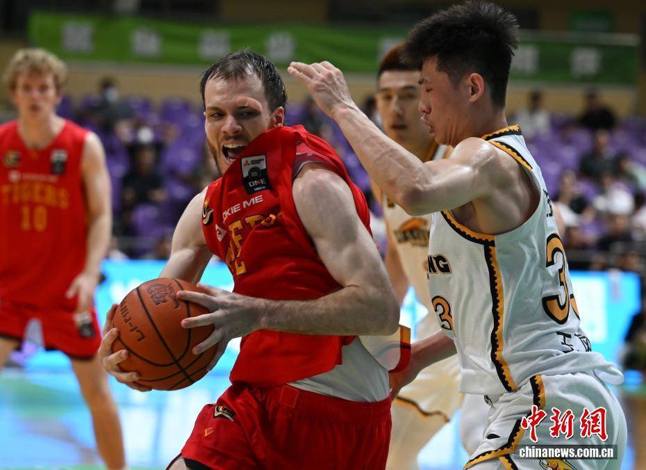 第九届阜新篮球节:辽宁本钢队胜澳大利亚墨尔本老虎队