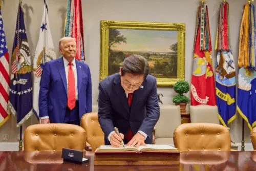 特朗普:要不李在明跟我一起访华吧,还可以节约能源、保护臭氧层