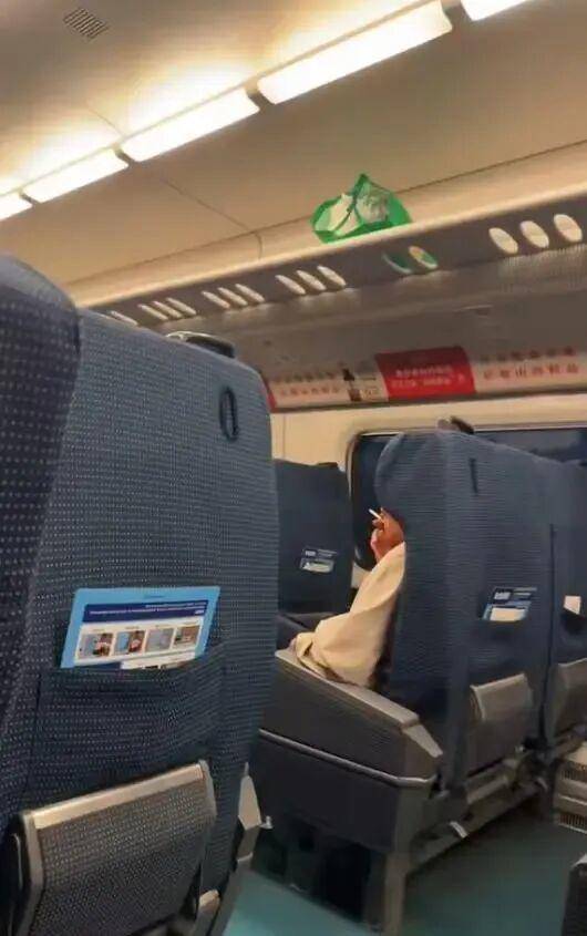 男子在高铁车厢内抽烟,遭举报被民警戴铐带走,12306:高铁上吸烟违法,严重将导致列车停驶