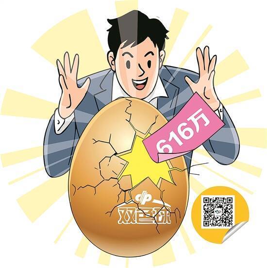 幸运爆棚! 湛江彩民10元单式票中双色球616万元