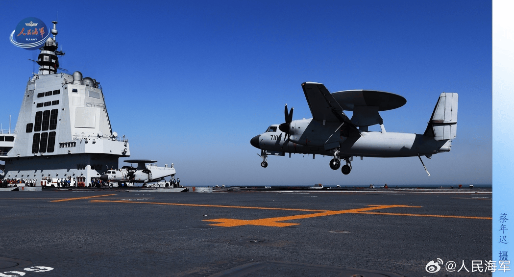 歼-35从福建舰上弹射起飞,解放军向全世界宣告,中国航母顶级战力!