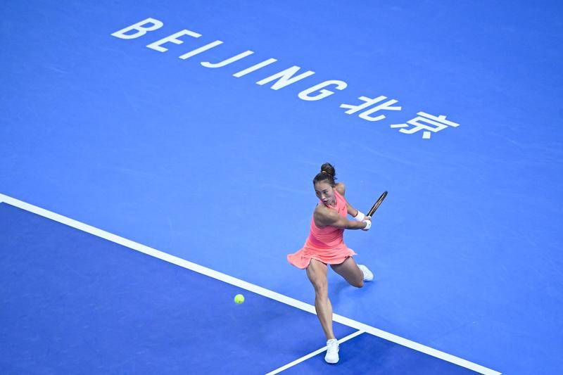 2025年中网女单抽签仪式:郑钦文安德列娃同区