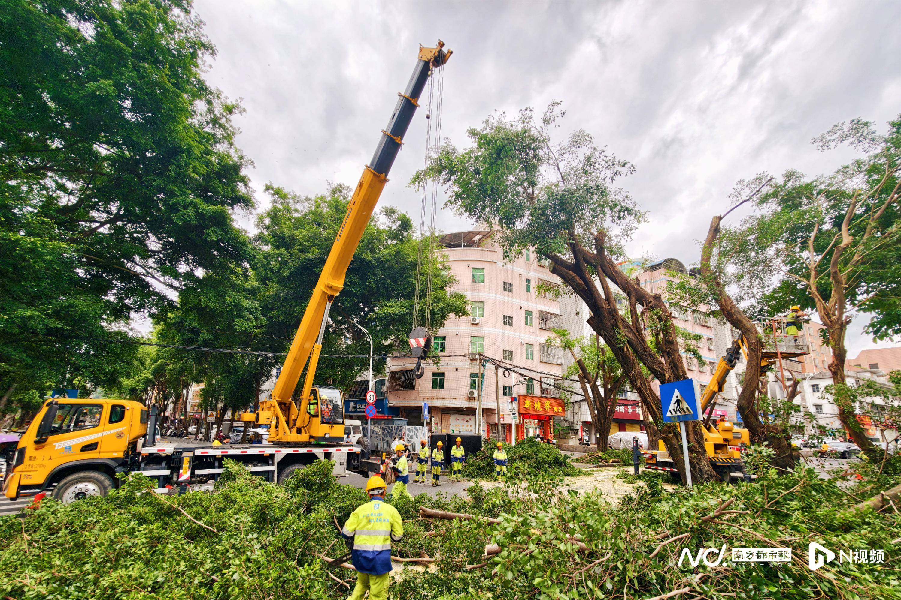 风王“桦加沙”来临前现超美晚霞!广东16城已实行“五停”