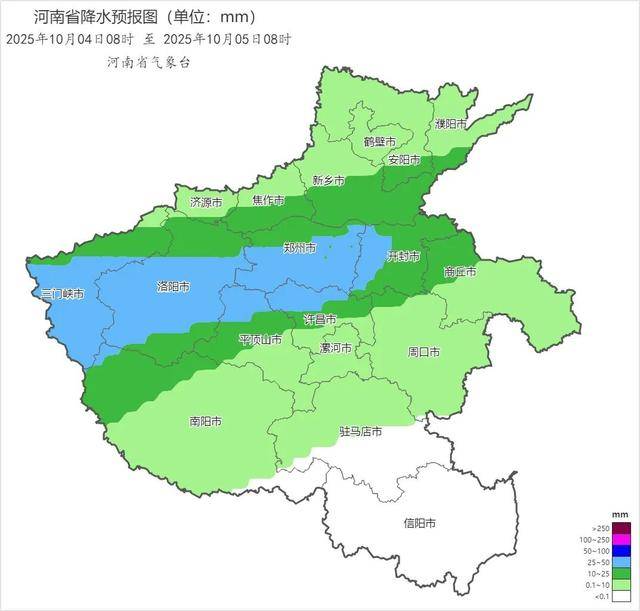 今明两天河南北中部进入降水间歇期！
