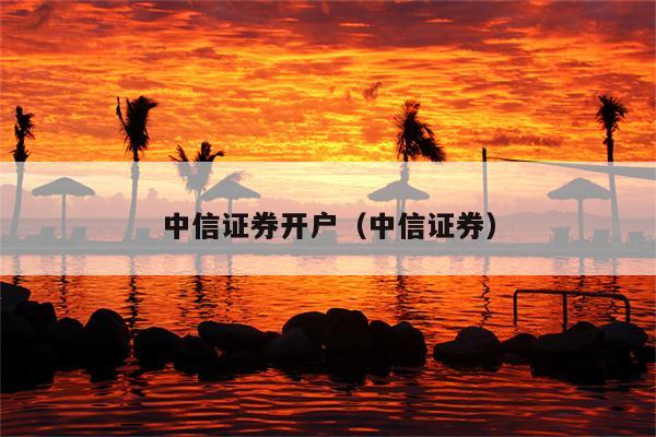 中信证券网站(中信证券网站官网) 中信证券网站(中信证券网站官网)