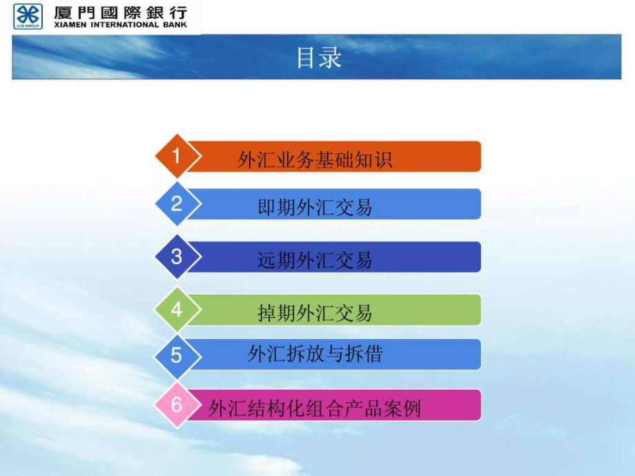 外汇课件(外汇业务视频) 外汇课件(外汇业务视频)